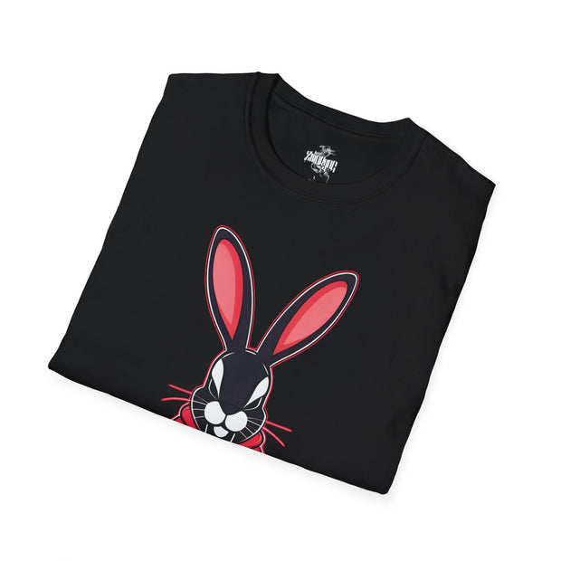 Playera negra original ZMOKYNG Bunny Easter