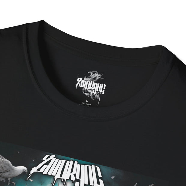 Playera negra original ZMOKYNG Stress