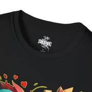 Playera negra original ZMOKYNG Mi Corazon