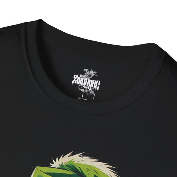 Playera negra original ZMOKYNG Green Perro