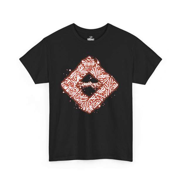 Playera negra original ZMOKYNG CuadroZ Tee