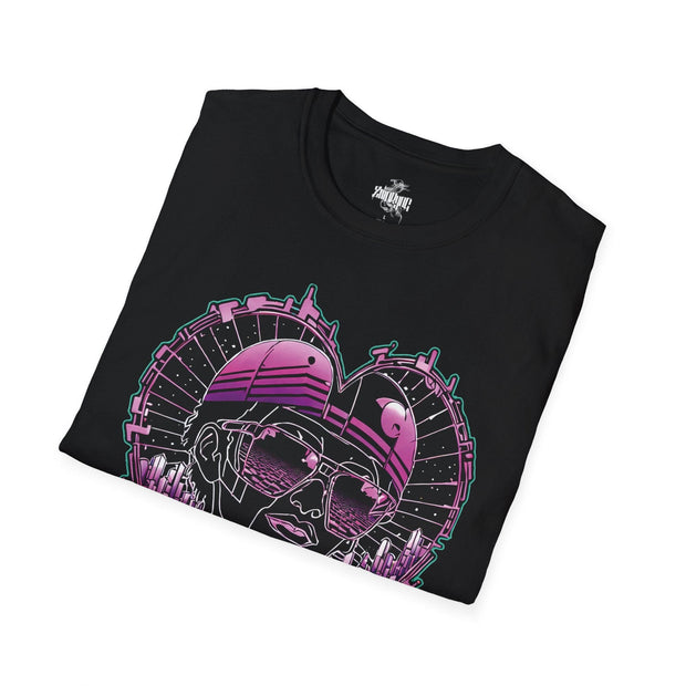 Playera negra original ZMOKYNG Corazon Negro