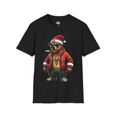 Playera negra original ZMOKYNG Dog GTA X-mas II