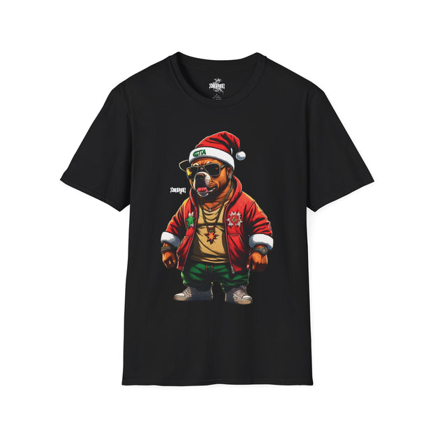 Playera negra original ZMOKYNG Dog GTA X-mas II