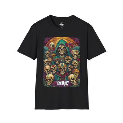 Playera negra original ZMOKYNG Virgskull