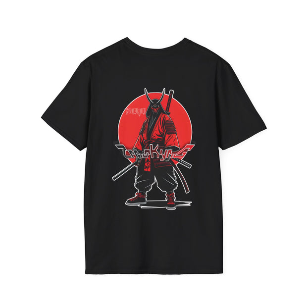 Playera negra original ZMOKYNG Street Zamurai