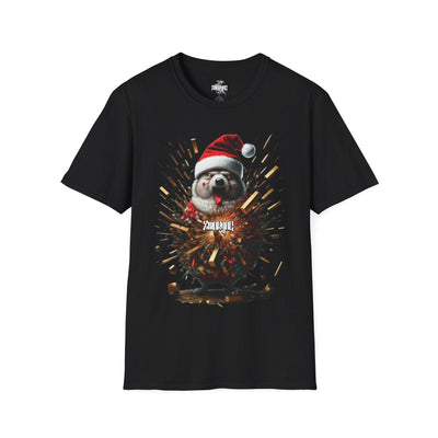 Playera negra original ZMOKYNG X Mas Burst