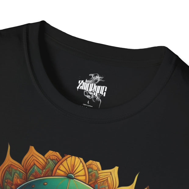 Playera negra original ZMOKYNG Mandagreen
