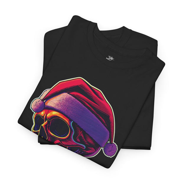 Playera negra original ZMOKYNG Santaskull