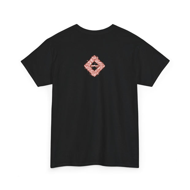 Playera negra original ZMOKYNG CuadroZ Tee