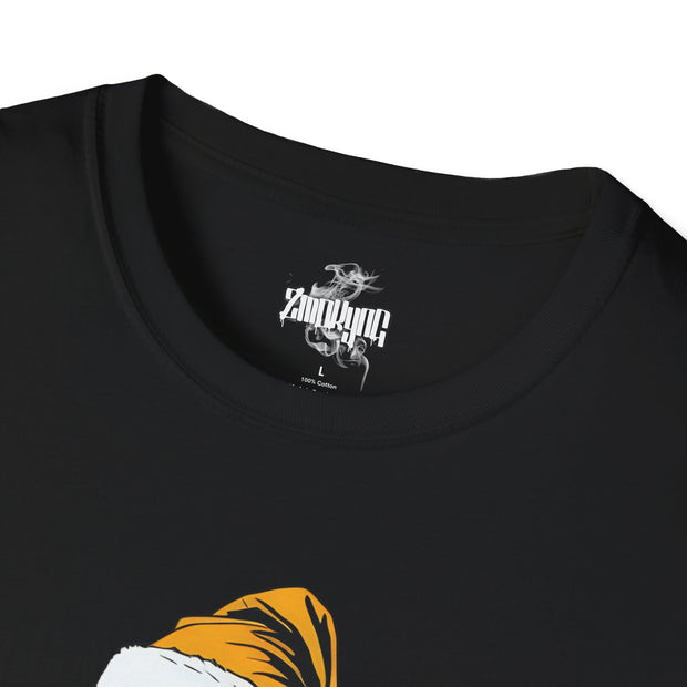 Playera negra original ZMOKYNG G-llouSanta T-Shirt