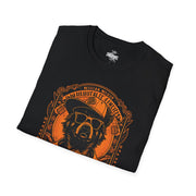 Playera negra original ZMOKYNG Orange Bear