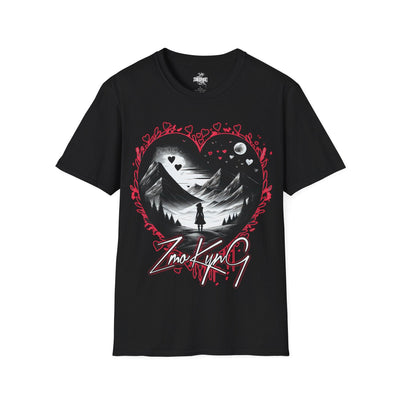 Playera negra original ZMOKYNG Buscando el amor