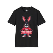 Playera negra original ZMOKYNG Bunny Easter