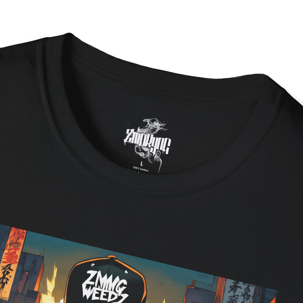 Playera negra original ZMOKYNG Boder