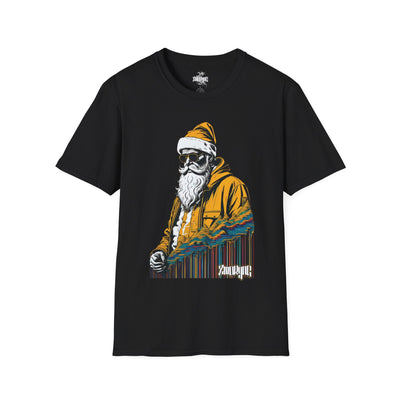 Playera negra original ZMOKYNG G-llouSanta T-Shirt