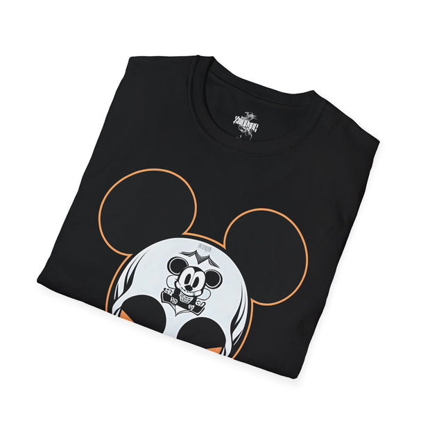 Playera negra original ZMOKYNG The Mouse B/W