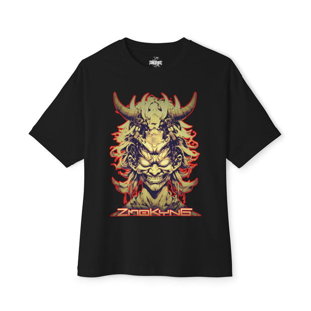 Playera negra original ZMOKYNG Oni8 Oversized