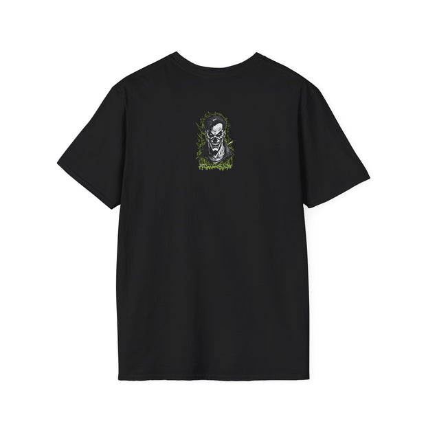 Playera negra original ZMOKYNG Payaso Verde