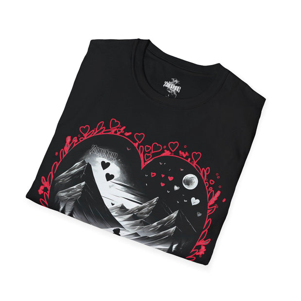 Playera negra original ZMOKYNG Buscando el amor
