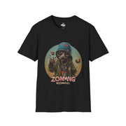 Playera negra original ZMOKYNG Happy Dog