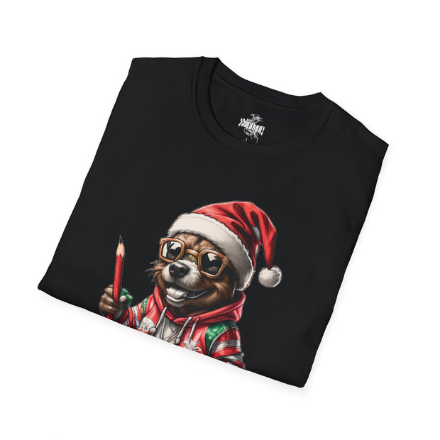 Playera negra original ZMOKYNG Bear Pencil