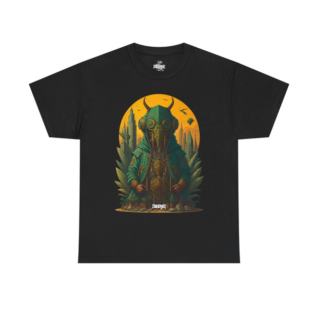 Futuro Verde Playera negra original ZmoKynG 100% Algodón