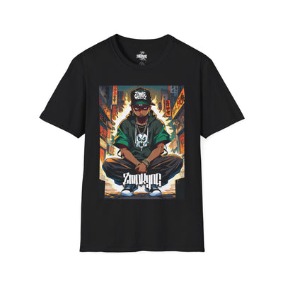 Playera negra original ZMOKYNG Boder