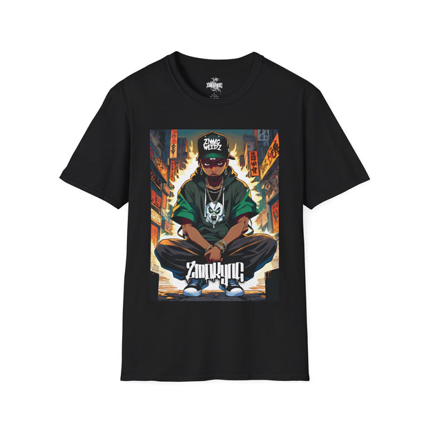 Playera negra original ZMOKYNG Boder