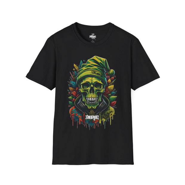 Playera negra original ZMOKYNG Xmaskull I