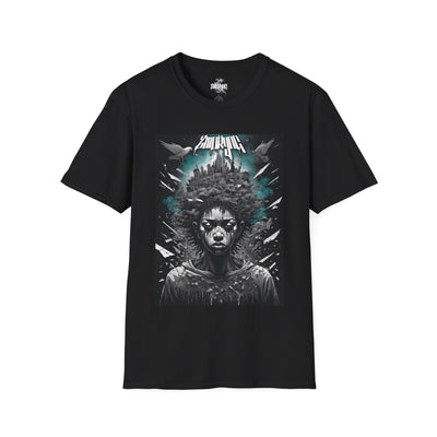 Playera negra original ZMOKYNG Stress