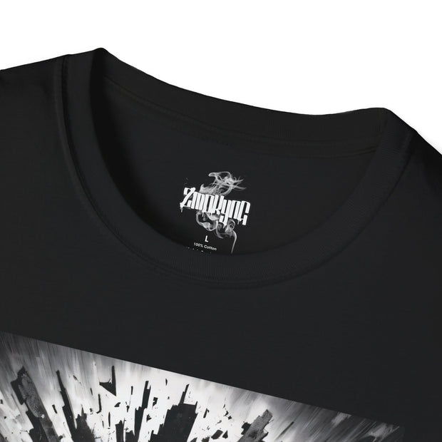 Playera negra original ZMOKYNG All over me