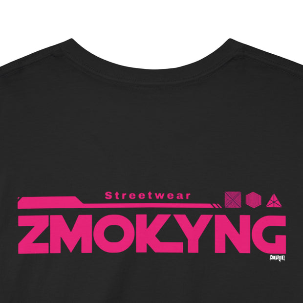 Playera negra original ZMOKYNG PinkZ Tee