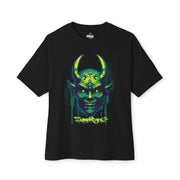 Playera negra original ZMOKYNG Green Oni Oversized Tee