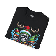 Playera negra original ZMOKYNG Skull happy