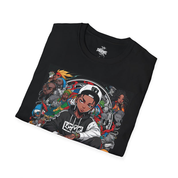 Pose Playera negra original ZMOKYNG