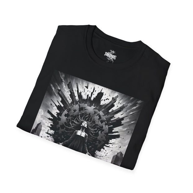 Playera negra original ZMOKYNG All over me