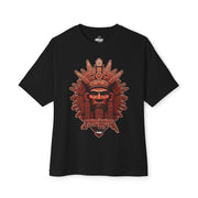 Playera negra original ZMOKYNG Maya guarrior Oversized