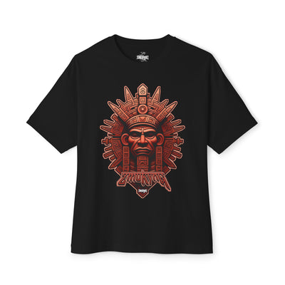 Playera negra original ZMOKYNG Maya guarrior Oversized