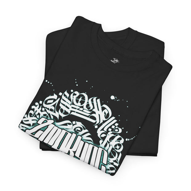 Playera negra original ZMOKYNG GraffZn Tee